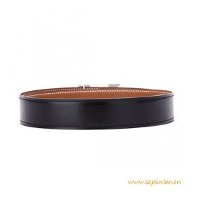 Great Qaulity Reversible Leather Belt with Buckle and Box